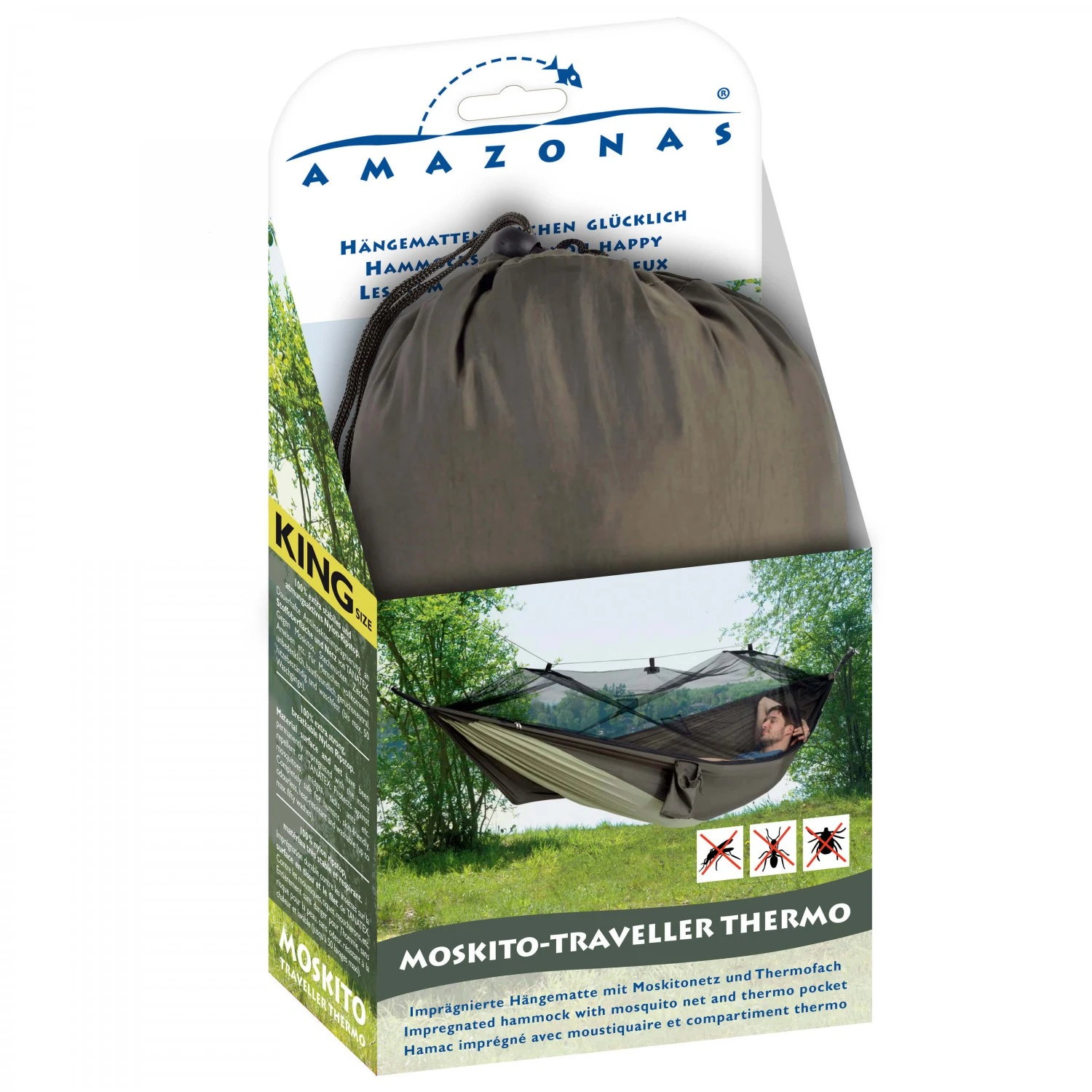 Amazonas Moskito-Traveller Thermo - Hammock 4 Amazonas Moskito-Traveller Thermo - Hammock - Image 2