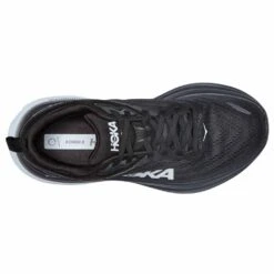 Hoka Bondi 8 Wide 2E Mens Running Shoes Black/White -Outwell Store bondi 8 wide 2e mens running shoes black white p7603 30028 image