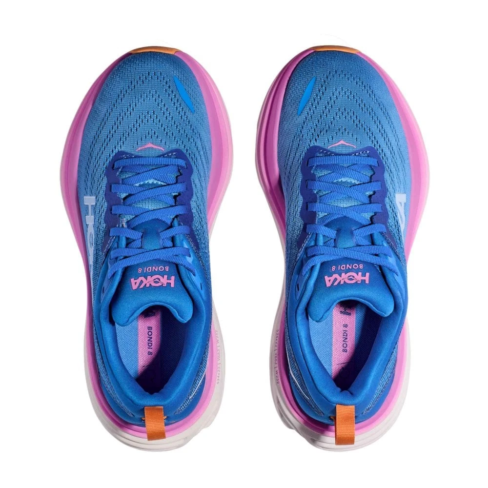 Hoka Bondi 8 Wide D Womens Running Shoes Coastal Sky/All Aboard 5 Hoka Bondi 8 Wide D Womens Running Shoes Coastal Sky/All Aboard - Image 3