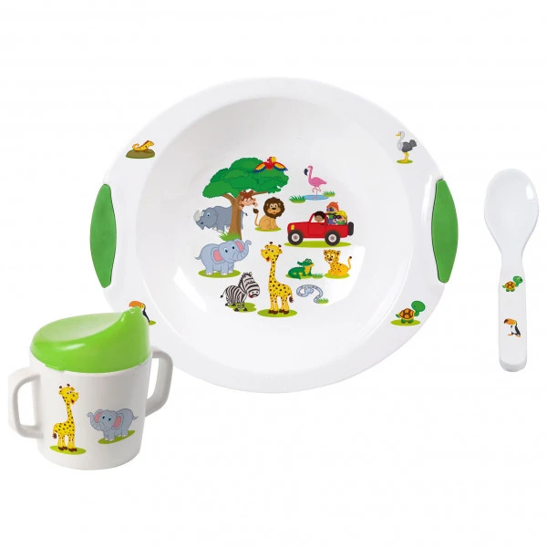 Brunner Jungle Parade 6M+ - Set Of Dishes 3 Brunner Jungle Parade 6M+ - Set Of Dishes