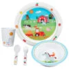 Brunner Kid Set Farm Boy 3+ - Set Of Dishes -Outwell Store brunner kid set farm boy 3 set of dishes
