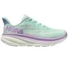 Hoka Clifton 9 Wide Womens Running Shoes Sunlit Ocean/Lilac Mist