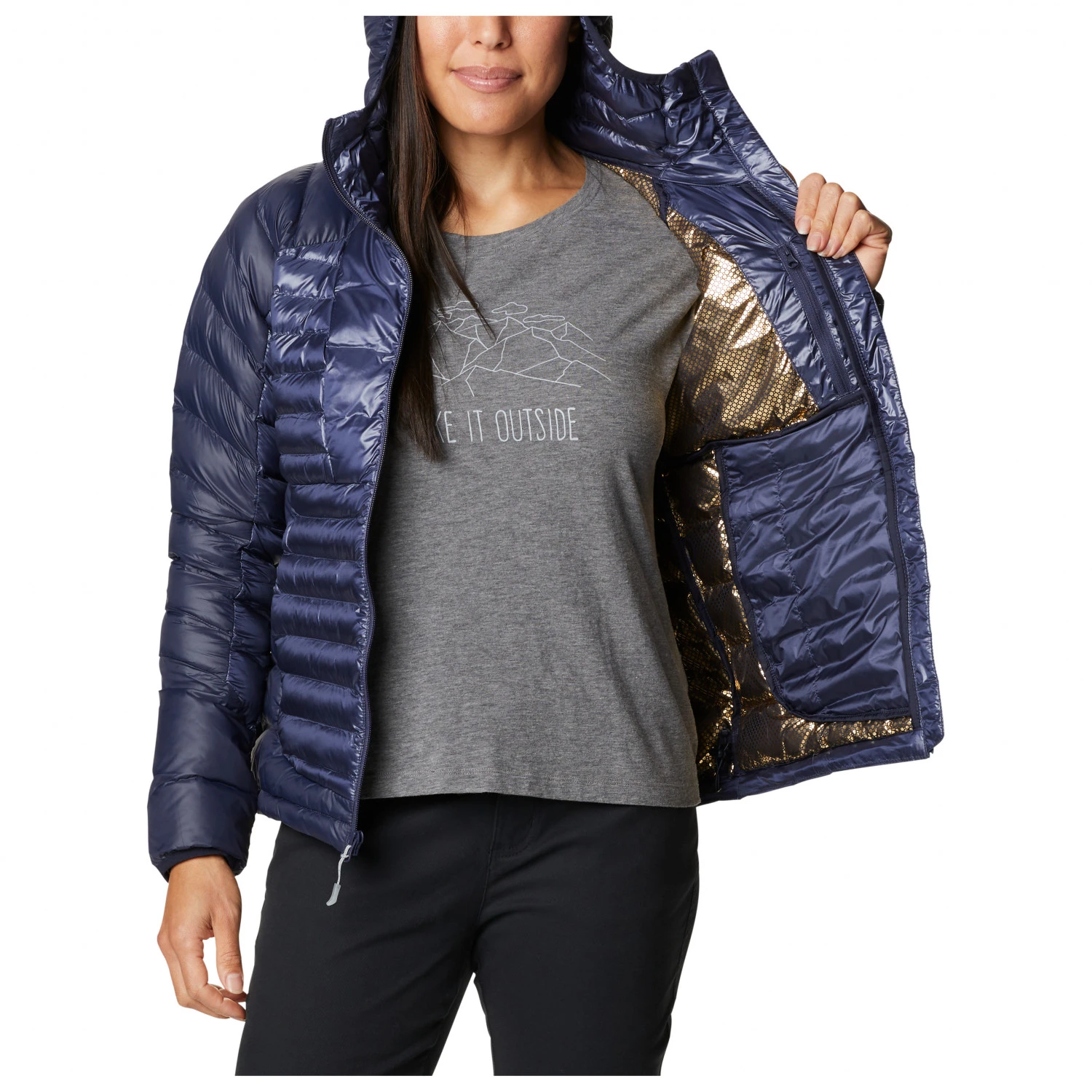 Columbia - Women's Labyrinth Loop Hooded Jacket - Synthetic Jacket 4 Columbia - Women's Labyrinth Loop Hooded Jacket - Synthetic Jacket - Image 2