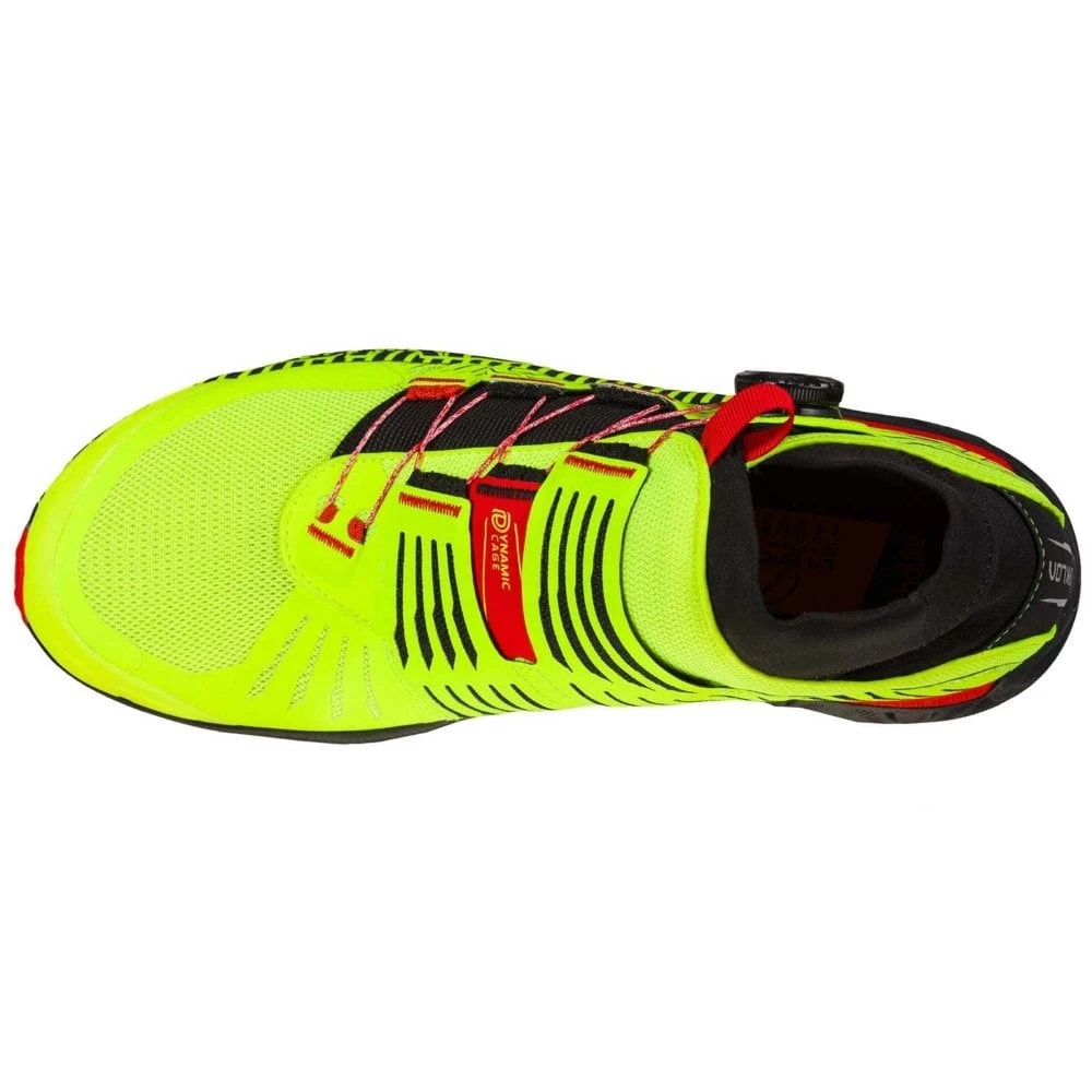 La Sportiva Cyklon Mens Trail Running Shoes Neon/Goji 5 La Sportiva Cyklon Mens Trail Running Shoes Neon/Goji - Image 3