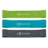 Gaiam Restore Mini Band Kit 3-Pack - Exercise Band -Outwell Store gaiam restore mini band kit 3 pack exercise band