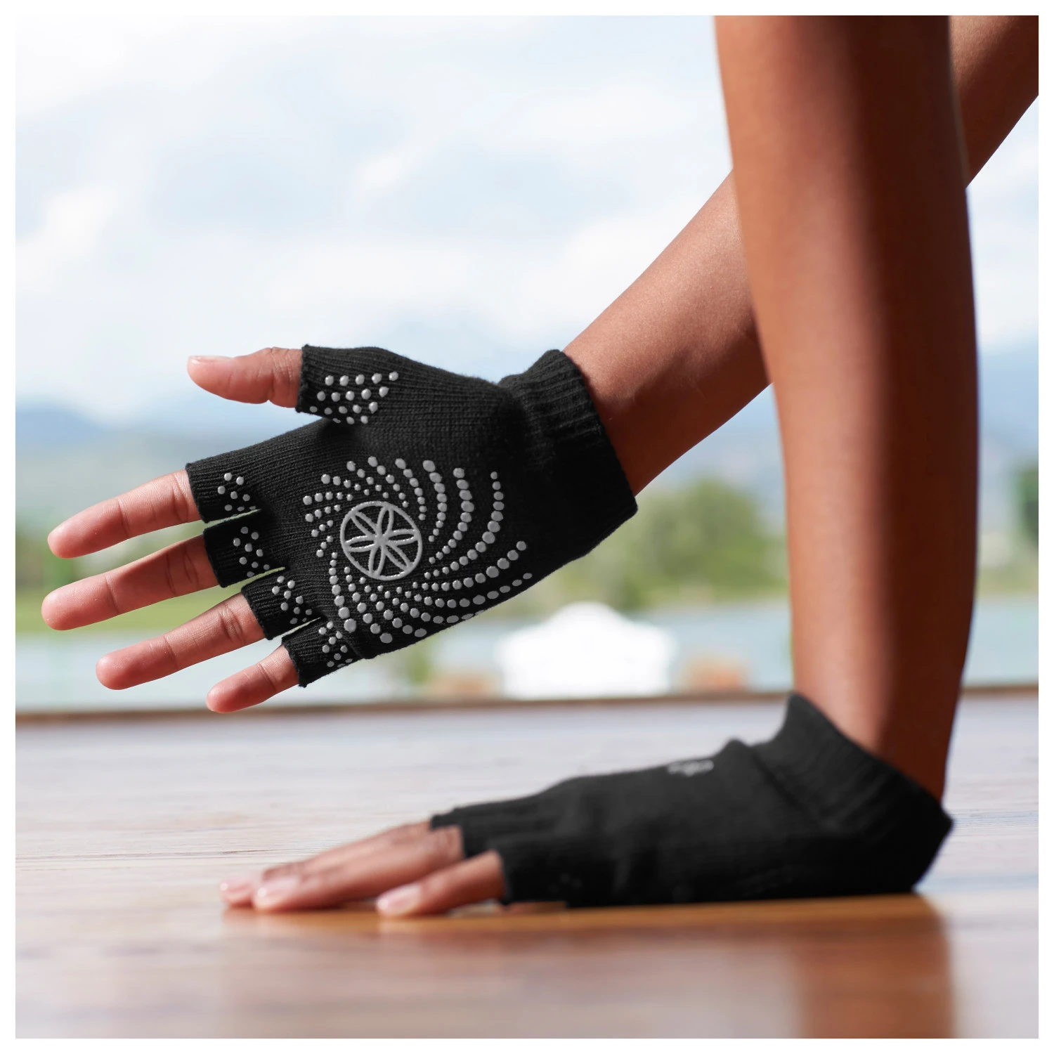 Gaiam Women's Grippy Yoga Gloves - Other Yoga Accessories 4 Gaiam Women's Grippy Yoga Gloves - Other Yoga Accessories - Image 2