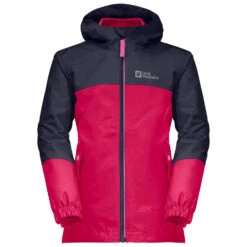 Jack Wolfskin - Girl's Iceland 3in1 Jacket - 3-in-1 Jacket -Outwell Store jack wolfskin girls iceland 3in1 jacket 3 in 1 jacket 3