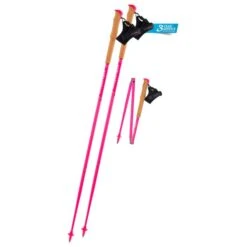 Komperdell Carbon FXP Team Pink Foldable - Running Poles