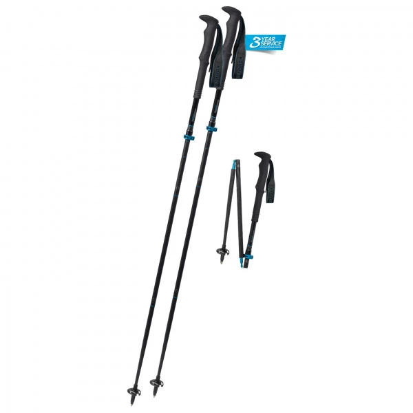 Komperdell Carbon FXP.4 Approach Vario - Running Poles 3 Komperdell Carbon FXP.4 Approach Vario - Running Poles