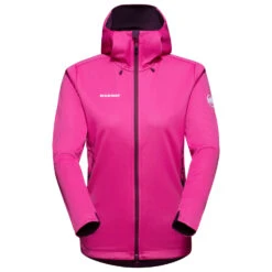Mammut - Women's Ultimate VII SO Hooded Jacket - Softshell Jacket