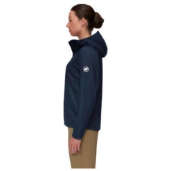 Mammut - Women's Ultimate VII SO Hooded Jacket - Softshell Jacket -Outwell Store mammut womens ultimate vii so hooded jacket softshell jacket detail 3