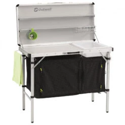 Outwell Drayton Kitchen Table - Camping Cupboard 13 Outwell Drayton Kitchen Table - Camping Cupboard -Outwell Store outwell drayton kitchen table camping cupboard detail 3