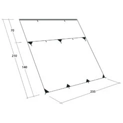 Outwell Hillcrest Tarp - Tarp -Outwell Store outwell hillcrest tarp tarp detail 6