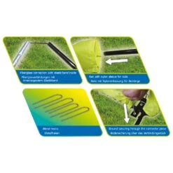 Portable Soccer Goal - Beach Toy -Outwell Store schildkroet fun sports portable soccer goal beach toy detail 4