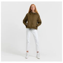 Selfhood - Women's A-Shaped Short Parka - Casual Jacket -Outwell Store selfhood womens a shaped short parka casual jacket detail 5