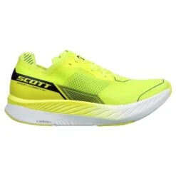 Scott Speed Carbon RC Womens Road Running Shoes Yellow/White