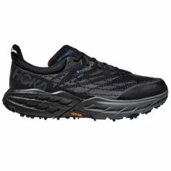 Hoka Speedgoat 5 GTX Mens Waterproof Trail Running Shoes Black/Black