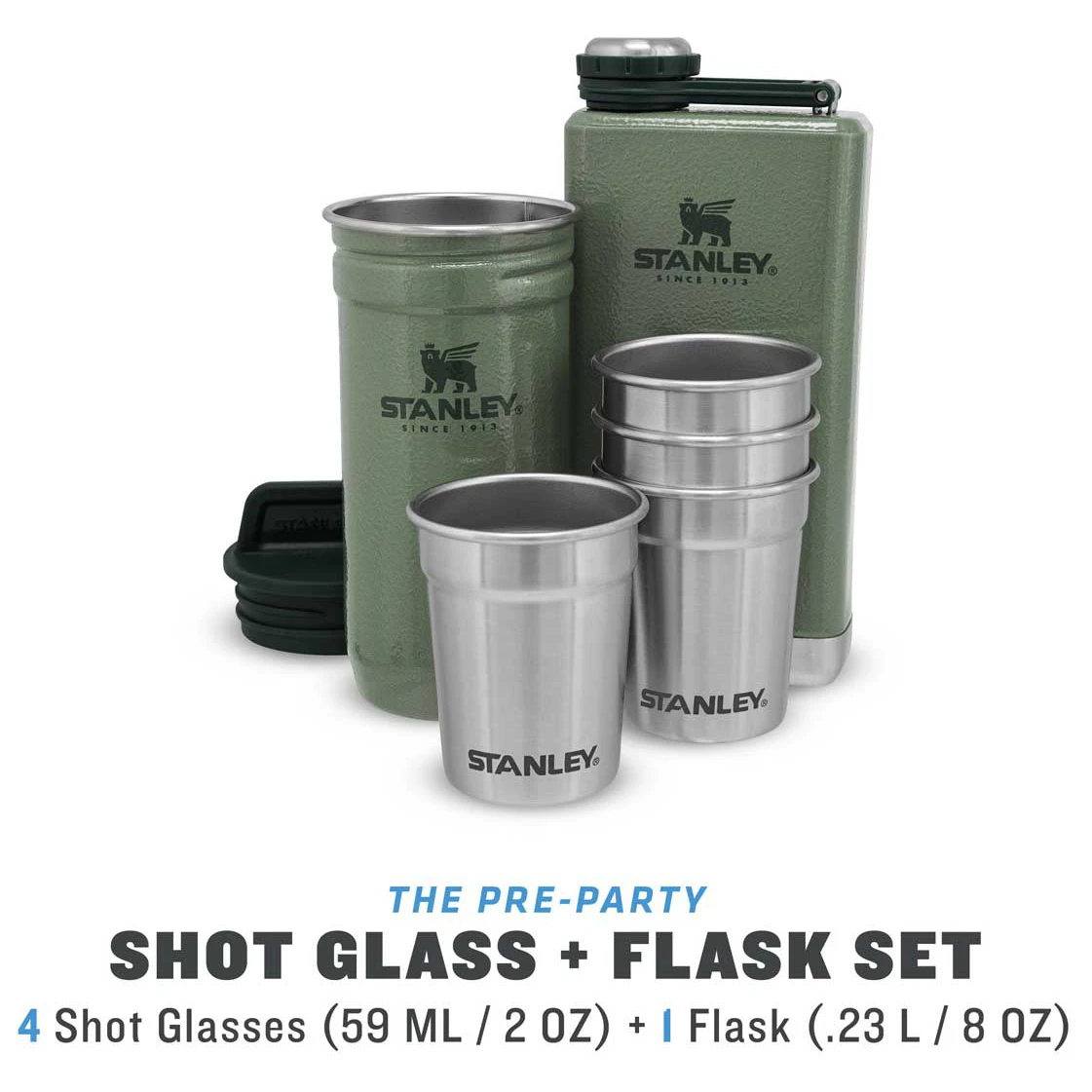 Stanley Adventure Shot + Flask Gift Set 4 Stanley Adventure Shot + Flask Gift Set - Image 2