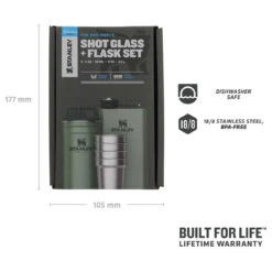 Stanley Adventure Shot + Flask Gift Set 7 Stanley Adventure Shot + Flask Gift Set -Outwell Store stanley adventure shot flask gift set detail 3