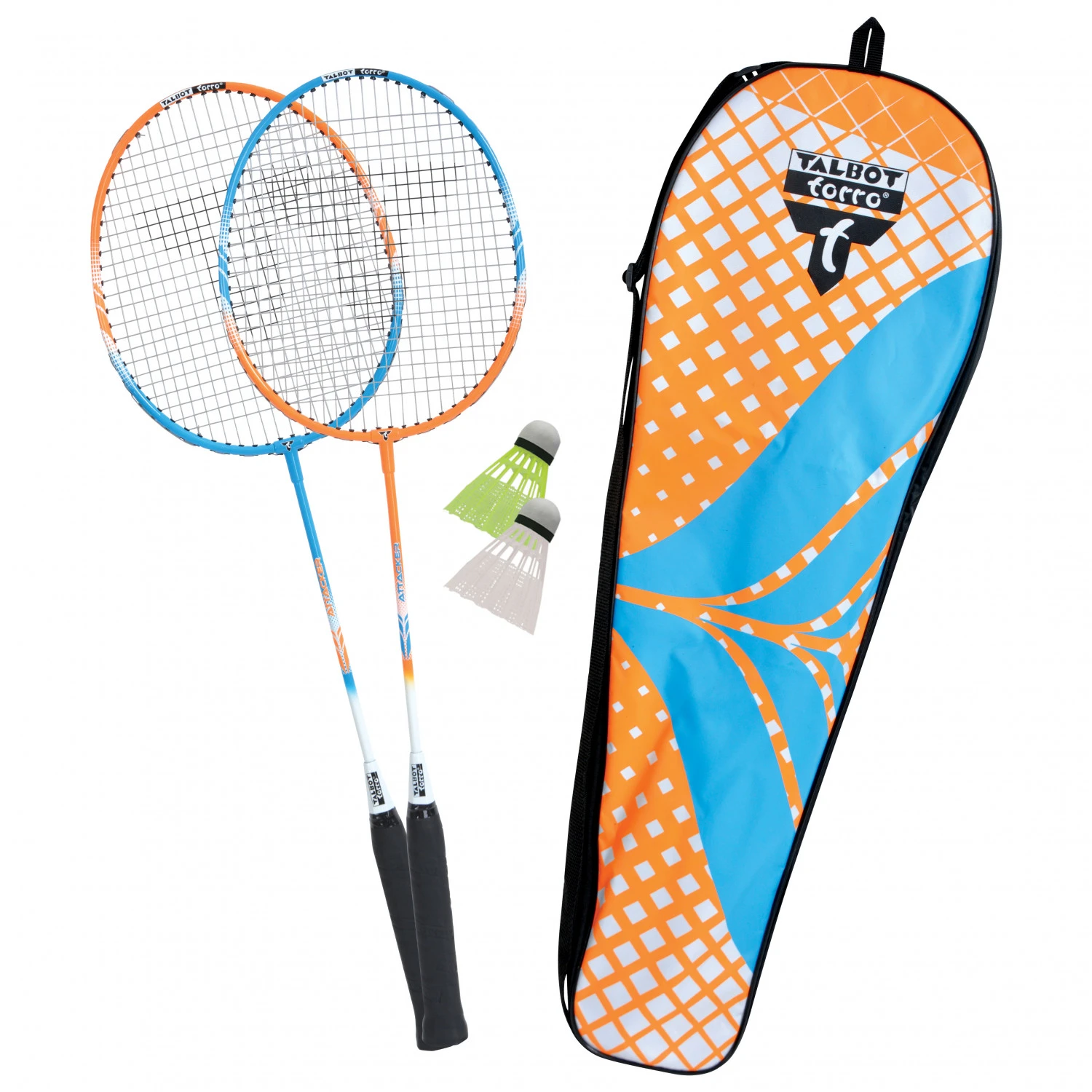 Talbot Torro Badminton Set ''2 Attacker'' 3 Talbot Torro Badminton Set ''2 Attacker''
