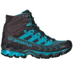 La Sportiva Ultra Raptor II Mid GTX Womens Hiking Boots Carbon/Topaz